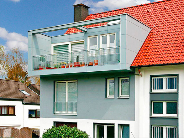 GAUBE MIT LOGGIA